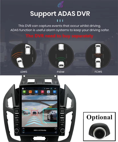 Android 13 GPS Stereo Navi 64G 9.7" For Ford Transit Connect 2014-2018 Car Radio - Bild 17 von 23