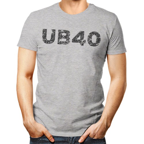 UB40 unisex T Shirt Grey womens man 