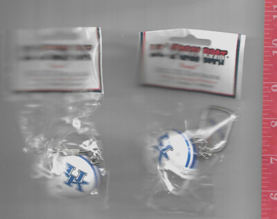 Vintage lot 2 lil sports Brat universty of Kentucky helmet key chains