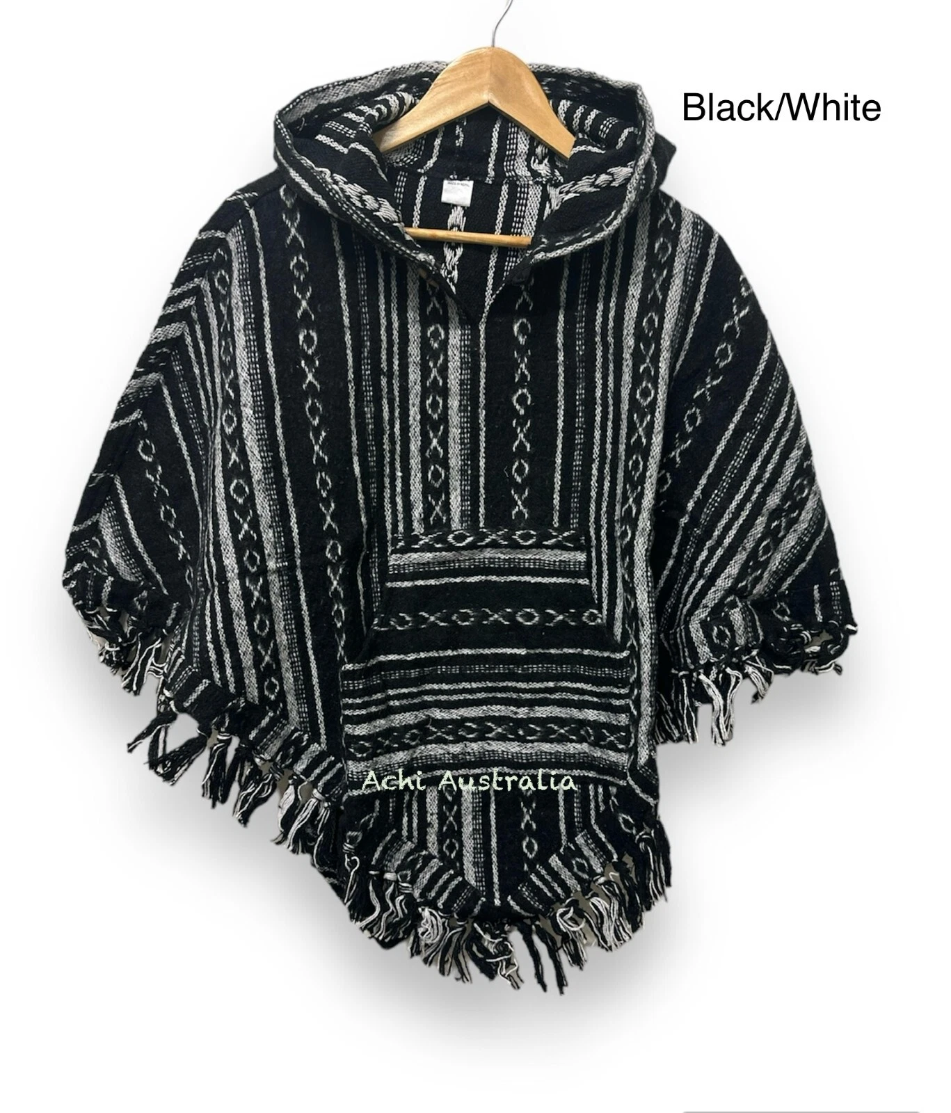 Short Cotton Poncho for both hippie men & women
Opens in a new window or tab