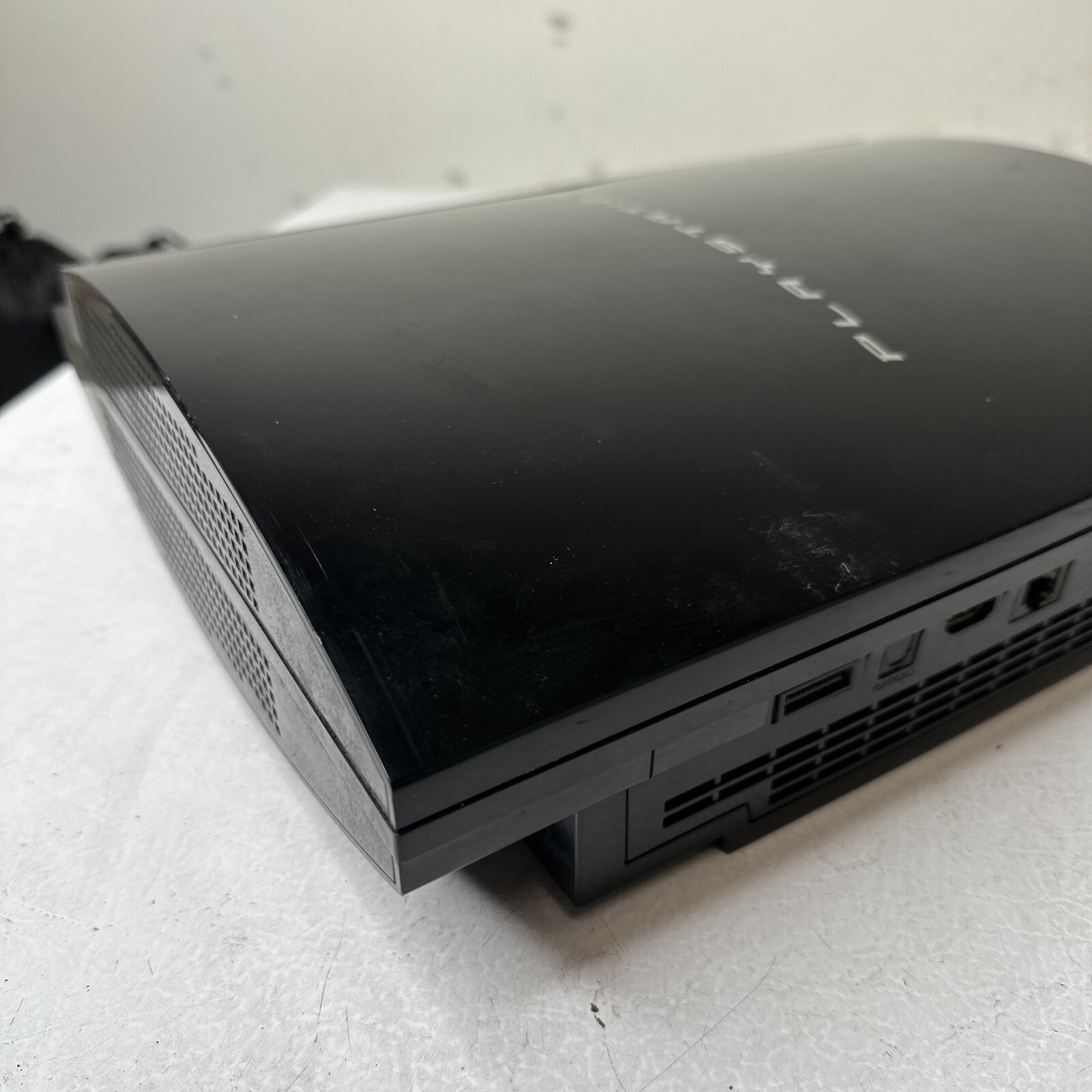 Sony PlayStation 3 Fat (PS3) 80GB Black Console Only CECHK01 **READ** eBay