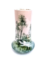 Rare petit vase en céramique de Vallauris (A.M), Delphin Massier