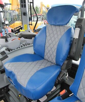 Grammer Maximo Dynamic Side Seat New Holland Case Ih Tractor Cover - New Holland Tractor Seat Cover