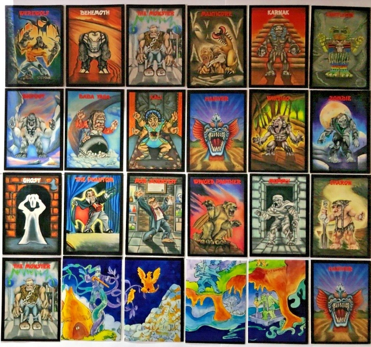 1991 Monster in my Pocket Trading Cards - MULTI LISTING - Combined