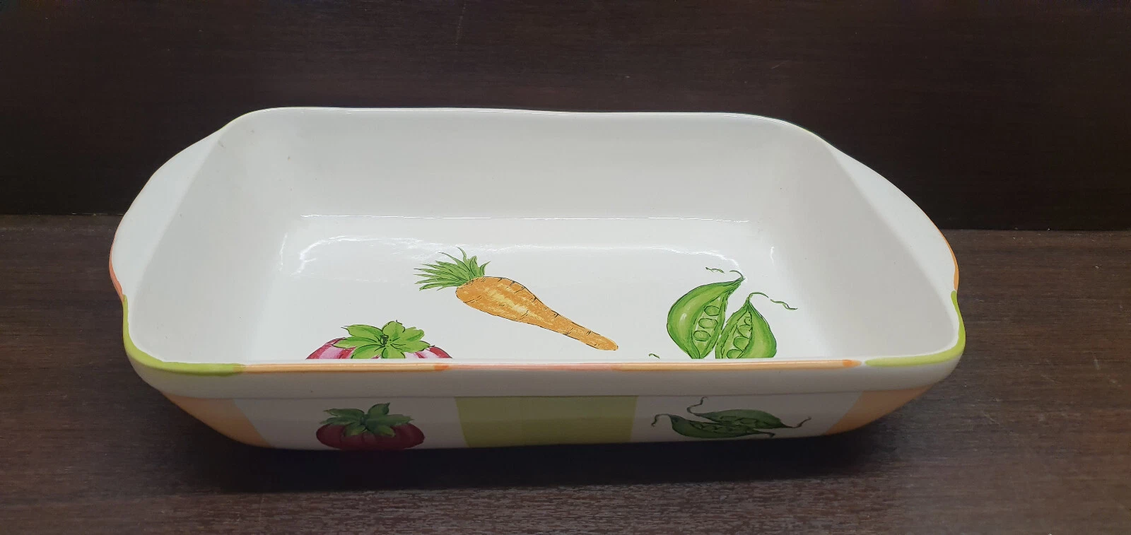 Oven to table large pie dish vegetable roast 37cm
