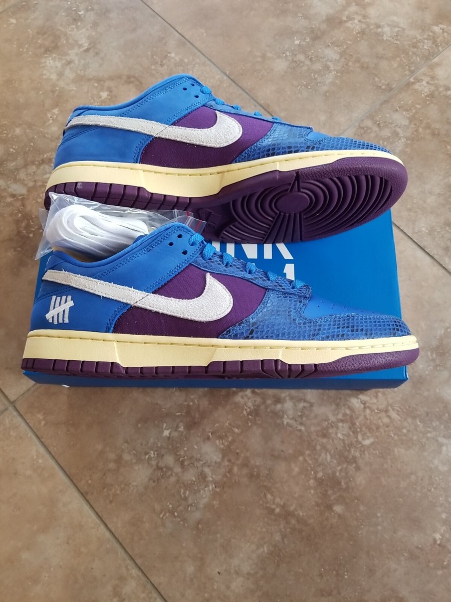Nike x UNDEFEATED Dunk Low - 5 On It Dunk vs. AF1 DH6508 400
