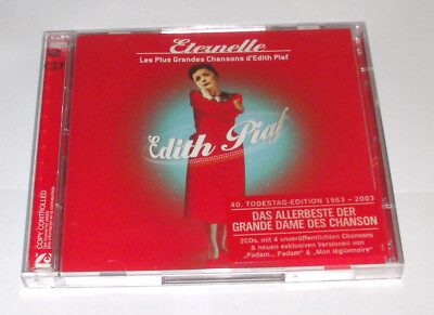 DOPPEL CD Edith Piaf Eternelle Les Plus Grandes Chansons d´Edith Piaf EMI
