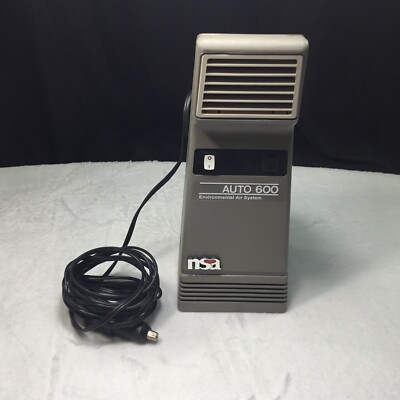Vintage NSA Auto 600 Environmental Air Filter Filtration System Car  Purifier