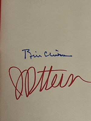 Bill Clinton + James Patterson The President s Daughter Autograph Hardcover Book