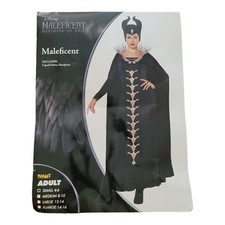Maleficent SPIRIT Adult SIZE Small 4-6 HALLOWEEN COSTUME Disney  HAS FLAWS