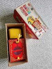 Vintage 1960's Singing Circus Toy Truck By Tomy Toy Company. Original Box