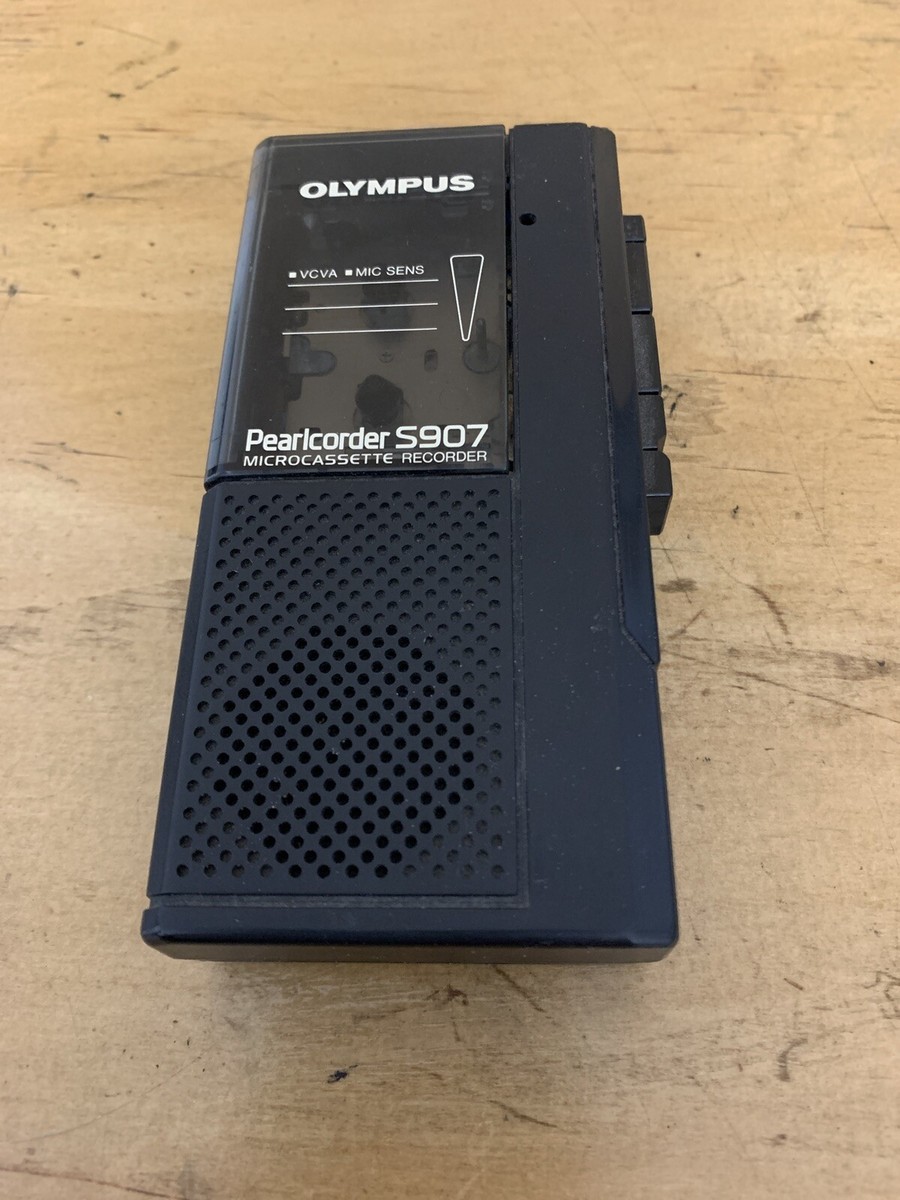 Olympus Pearlcorder S907 Microcassette Recorder | eBay