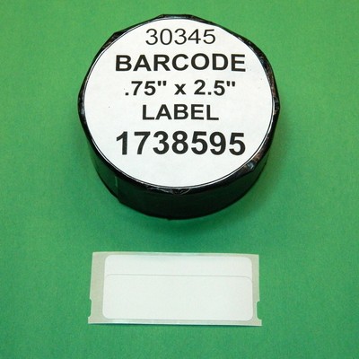 3 Rolls Barcode Label fit Dymo 1738595 / 30345 - USA Seller & BPA Free