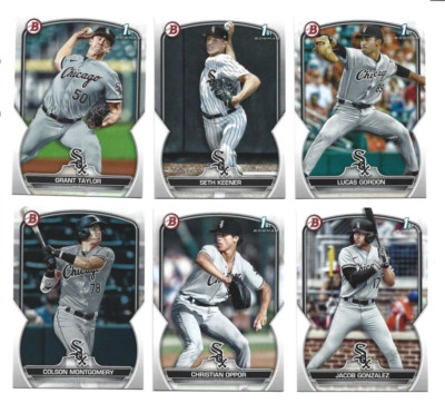 2023 Bowman Draft Chicago White Sox 6 card Team Set  w / 1st Bowman cards