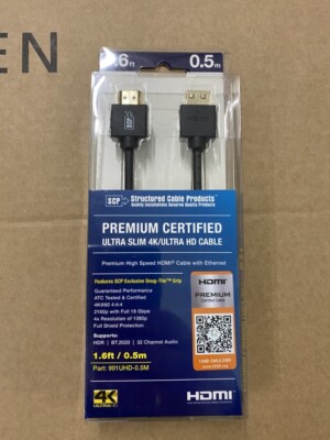 Bang & Olufsen HDMI-Kabel UHD / 4K 0,5M Empfohlen B&O Beo