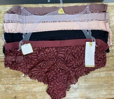 ADRIENNE VITTADINI 5 Pack Lace Panties Size Medium