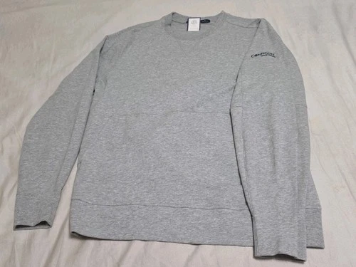 NEW B. Draddy Russ Crewneck Embroidered French Terry Pullover Sweatshirt Large  image 9
