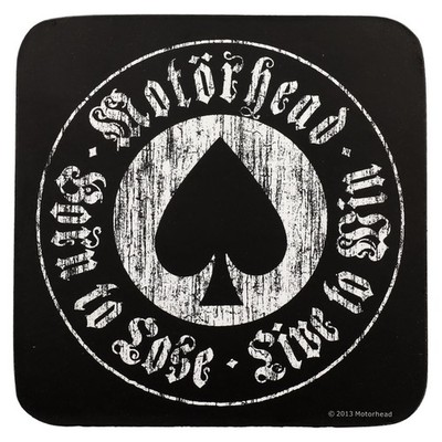 Untersetzer Motörhead Born to lose Live to win Lemmy Bieruntersetzer