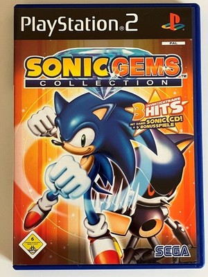 Sega Sonic Gems Collection Playstation 2 PS2 Spiel USK 6