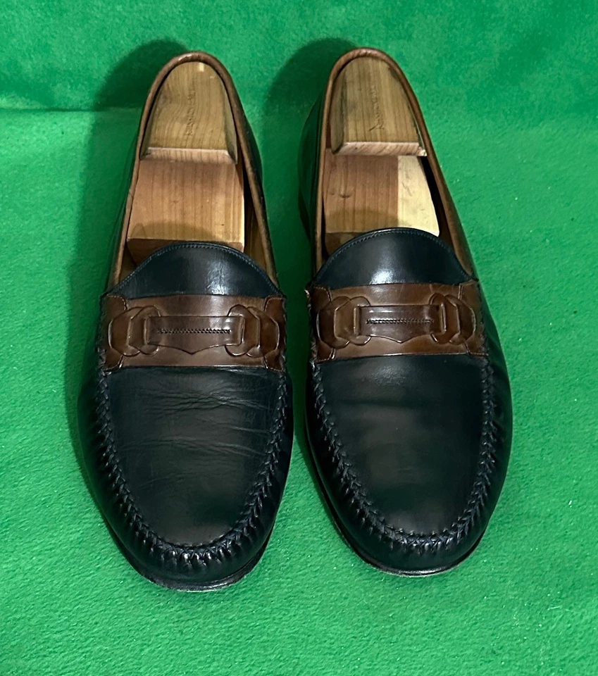 Zapatos de vestir de cuero para hombre Johnston & Murphy talla 11. Foto 3 de 4