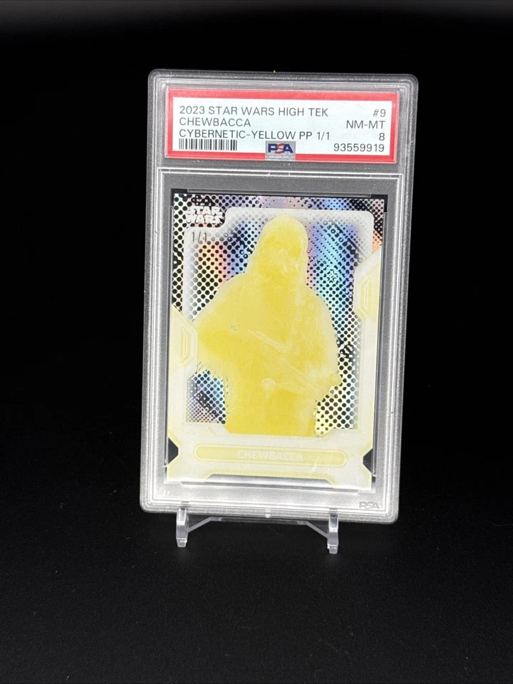 2023 Star Wars High Tek Chewbacca Yellow 1/1 - Image 4 of 4