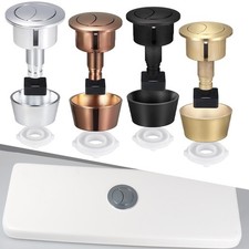 Kit de botón de descarga de inodoro con orificio de tapa de cisterna de 20 mm 40 mm con doble función de descarga