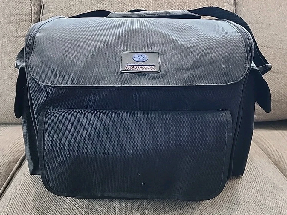 HUGE Creative Memories Lot Scrapbooking Bag Stencils Stickers Cutters Pages Pens - Image 2 of 4