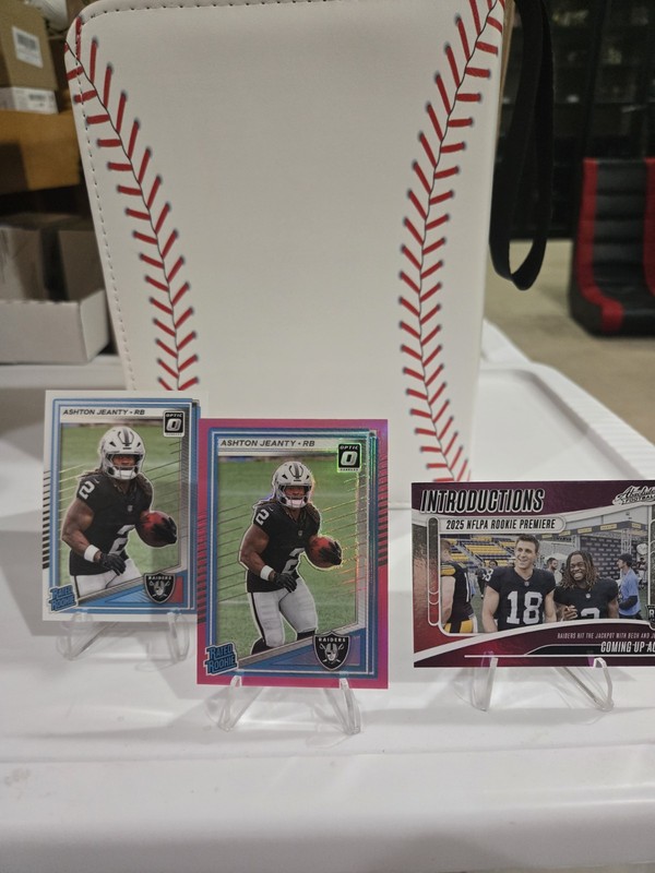 Ashton Jeanty 3 Card Rookie Lot
