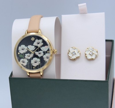 NEW in Box Kate Spade watch and earring set Kate Spade New York Holland Watch and Pearl Earring Set 34mm  main image 2