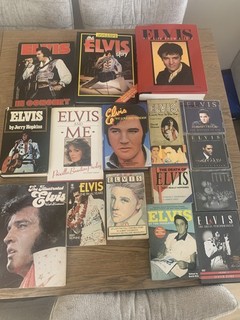 Elvis Presley Book Bundle Job Lot And CDs & DVD pop up book & Priscilla book