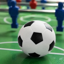 Dalamia 12 Pack Black and White Engraved Table Soccer Foosballs Replacements
