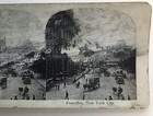 Antique Stereoview Postoffice New York City NYC NY Post Office Damaged — photo 3