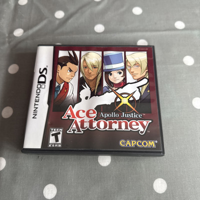 Apollo Justice: Ace Attorney - Nintendo DS - Capcom - USA/NTSC Version.
