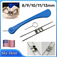Dental Orthodontic Special Expansion Screw Hyrax Rapid Palatal Expander with Key