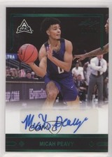 2021-22 Leaf Memories 1991 Base Auto Green 24/50 Micah Peavy #GLR-MP1 Auto 0u66