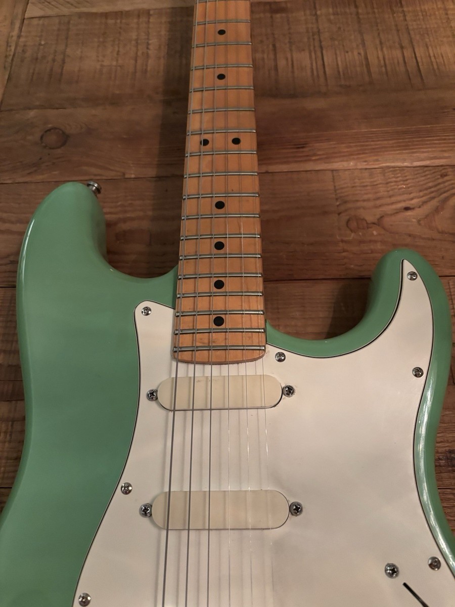1987 Fender Strat Plus Surf Green Lace Sensors TBX SPLIT Nut
