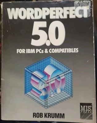 Wordperfect 5.0 Rob Krumm, 1988