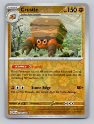 Crustle 052/086 Uncommon Reverse Holo - Scarlet & Violet Black Bolt