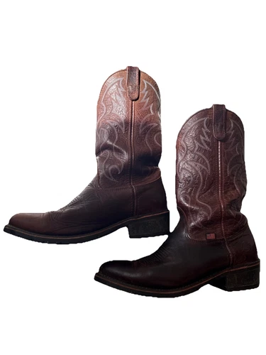 Double H Brown 12 In Size 10 D Robert Boots DH3282 Classic Work, Riding Boot