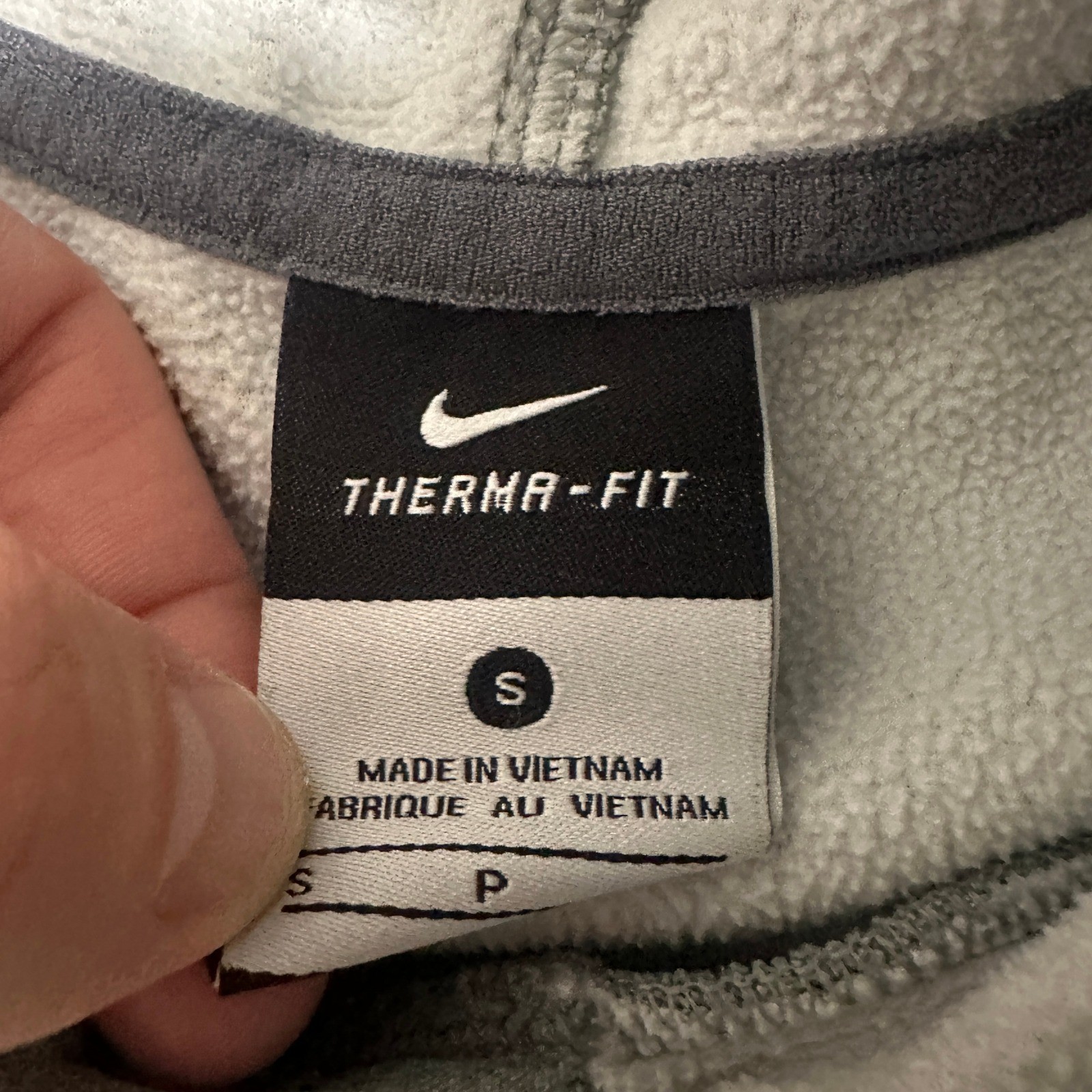 Nike Oregon Ducks Football Therma-FIT Hoodie Pullover NCAA Gray Mens Size Small thumbnail 8