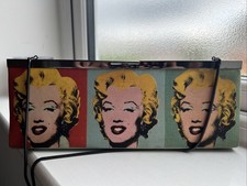 Rare Andy Warhol by Philip Treacy Marilyn Monroe Clutch Bag Vintage Y2K Pop Art