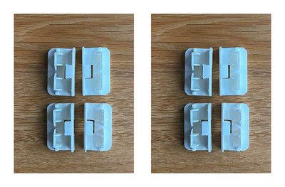Bosch Sortimo Antilock Clips Füße Abstandshalter für L-Boxx (2608438C16) 8er