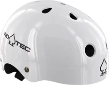 PROTEC Classic CERTFIED GLOSS WHT-XL SKATE HELMET