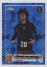 2022-23 Topps Chrome OTE Overtime Elite Sapphire Edition Alexandre Sarr #52 0i4i