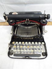 Clean Antique 1921 Corona 3 Three (Pre-Smith) Portable Folding Typewriter Fold thumbnail