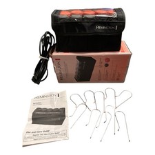 Remington Compact Hot Rollers Ionic Ceramic Travel Case 10 Rollers H1016