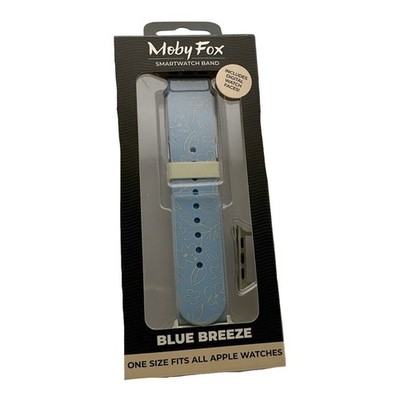 Moby Fox, Smart Watch Band Blue Breeze One-Size-Fits-All Apple Watches