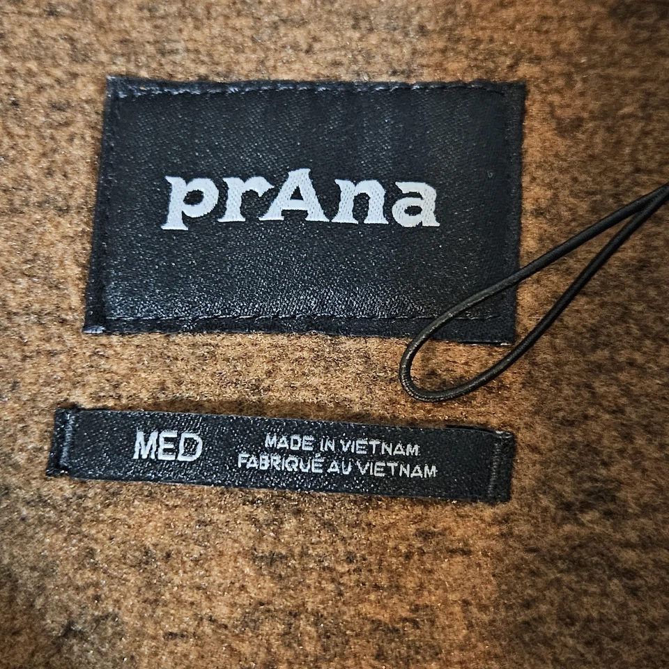 Прана свитер M средний Ascendyr флис 1/4 молнии туризм кемпинг пуловер новый без ЯРЛЫКОВ - Изображение 4 из 4