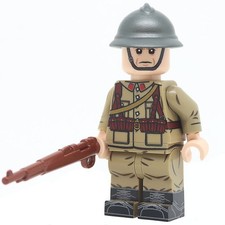 United Bricks WW2 Belgian Army Soldier Historical Minifigure