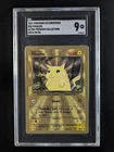 2021 Pokemon PIKACHU 58/102 Celebrations UPC Classic Collection Gold Metal SGC 9